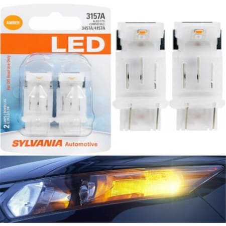 Bookazine 31322 LED Light 3157 Amber Rear Turn Signal, Orange TI3574872